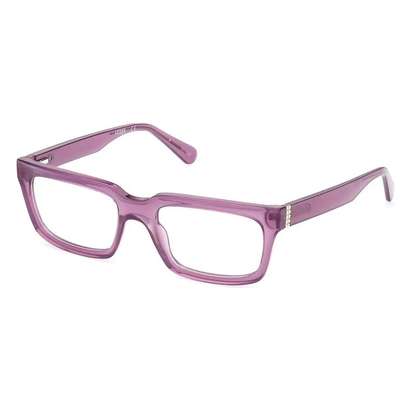 NWT GUESS GU8253 081 53 Shiny Violet Eyeglasses - Picture 1 of 2